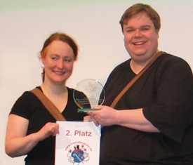2. Platz beim CeBit Künstlerpreis für Petra Flindt und Jürgen Baumgarten